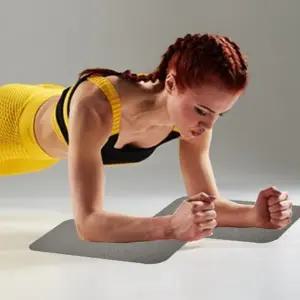 ( )쿠션 매트 휴대용 소형 무릎 매트 홈트 실내 트레이닝