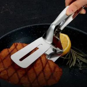 ( )집게뒤집개 스테이크 더블 이중 생선 부침 뒤집 스텐