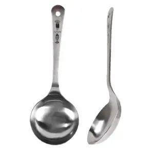 ( )스텐304 고급형 왕숟가락 먹방 왕수저 서빙스푼 국자