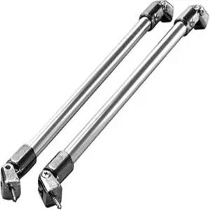 테일러 메이드 제품 앞유리 지지대 양극 산화 알루미늄 및 크롬 피팅 14