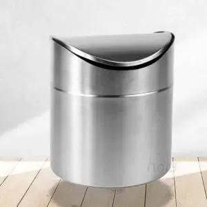 ( )호이 스텐 미니휴지통 미니스텐휴지통 미니쓰레기통 스텐레스휴지통