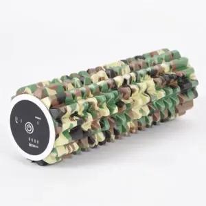 바디아트 마사지 진동 폼롤러 헬스 필라테스 30cm 밀리터리