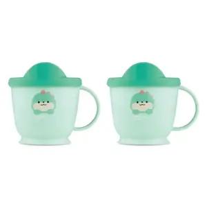 에.디.슨 유아컵 스텐 트레이닝 한손컵 물컵 240ml 공룡
