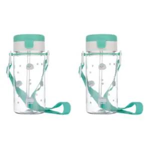 에.디.슨 유아컵 휴대용 물컵 빨대컵 공룡 X2