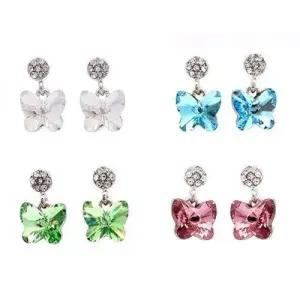 E678 오스트리아정품 크리스탈 귀걸이 WFFPHCT