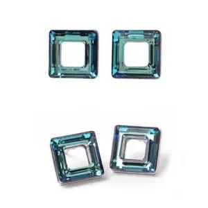 E674 버뮤다블루 오스트리아 크리스탈 귀걸이 WFFPHCP