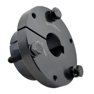 Saelno SDS-24mm 퀵 디스커넥트 부싱 24mm 보어 SDS 스타일 고정 풀리/쉬브용 카본 스틸 QD