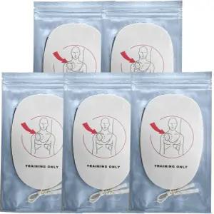 WNL 제품 AED 트레이너 패드 - WL120ES10 및 WL220ES0 연습 트레이너와 호환되는 5팩 교체 전극 XFTAP(