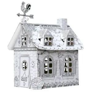 DIY작품용종이 밑그림하우스 웰컴 숲속의 집 MW09 (1개 묶음) MW09