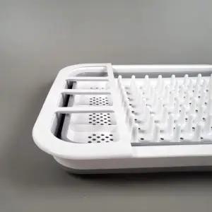 (옵션 접이식식기건조대)접이식 식기 건조대 캠핑 설거지 통 물빠짐