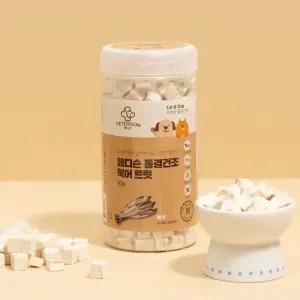 YEW_페디슨 동결건조 강아지 고양이 간식 북어 트릿 95g, 1개