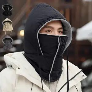 바라클라바 기모 방한 마스크 후드 넥워머