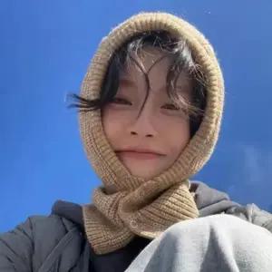 니트 바라클라바 후드 모자 귀마개 넥워머