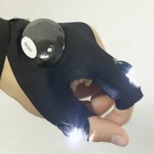 핑거리스 장갑 LED 손가락없는장갑 캠핑장갑 배터리장갑 LED장갑 방수장갑