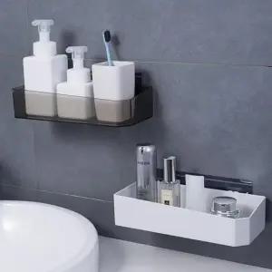 욕실 화장실 샴푸 수납 무타공 벽 선반 거치대
