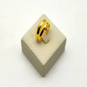 24K 순금 2돈 쌍지 선 반지