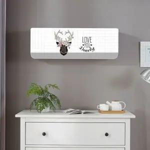 [에이치플러스몰]bns 에커 올스판 벽걸이커버 무풍에어컨커버 벽걸이덮개