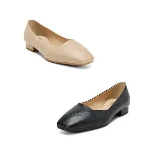 탠디본사 소가죽 플랫  9125204 2color 택1 (2cm)