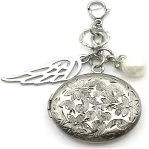 IDLAN 부케 로켓 사진 매력 웨딩 추억 기념 신부 펜던트 보관함