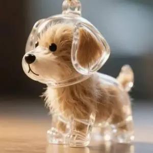 털보관 케이스 고양이 캡슐 수집키링 4p