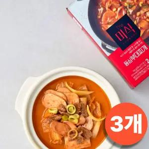 더미식 등심 부대찌개 700g x 3개