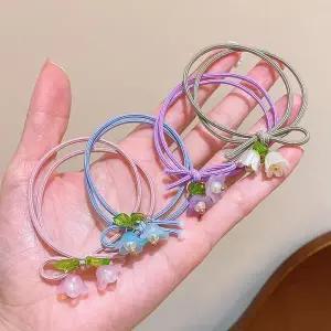 [셀러허브]꽃머리끈 꽃헤어끈 데일리머리끈 (S15549017)