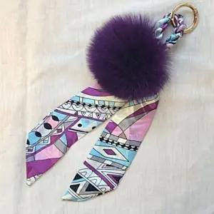 털방울 키링 여성 가방고리 열쇠고리 키홀더