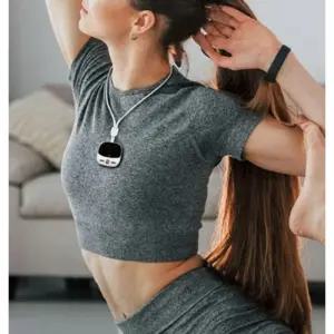 파르조아 목걸이 EMS 저주파 온열 마사지기 무선 휴대용 근육이완 넥케어 건강기구