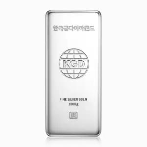 갤러리아 진공 실버바 은 시세 1kg(1000g) 은바 은괴 순은