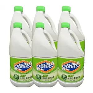 화장실청소락스 유한락스 염소漂白제 2Lx6개