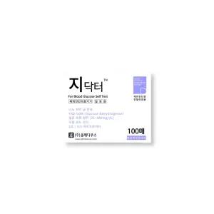 올메디쿠스 지닥터 혈당측정검사지 100매