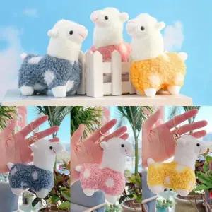 [셀러허브]인형 땡땡알파카키링 양 키홀더 링 열쇠고리 가방장식 열쇠고리장식 양키링 동물 (S38791303)