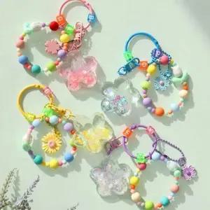 [셀러허브]플라워 키링 가방참장식 가방악세사리 (S40717554)