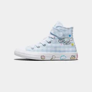 [컨버스 X 산리오캐릭터즈] 척테일러 올스타 이지 온 시나모롤 색상 BLUE/WHITE A17702C