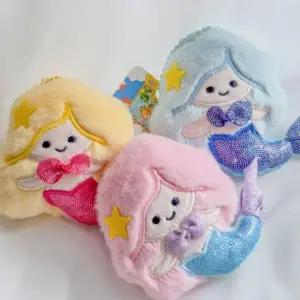 인어공주 키링 미니 리본 3Colors