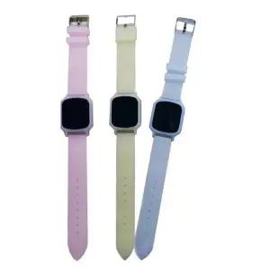 [셀러허브]전자 손목 시계 야광 기능 디지털 심플한 데일리 디자인 패션 컬러 터치 (S32586357)