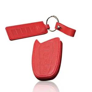 [셀러허브]스마트키 케이스 차키 케이스 키홀더 송아지가죽 B (S37722704)