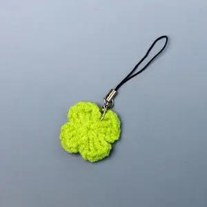 [셀러허브]손뜨개 네잎클로버 폰줄스트랩 키링장식 (S37705717)