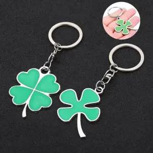 [셀러허브]행운 네잎클로버 키링 여성용 가방 고리 데일리 패션 (S43265298)