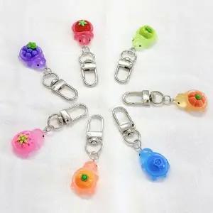 [셀러허브]행운의 미니 과일 거북이 꼬북이 키링 7종 (S44106960)