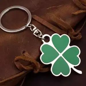 [셀러허브]감성 네잎클로버 키링 여성 가방 장식 액세서리 패션 (S43692027)