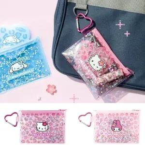 산리오캐릭터즈 카라비너 스팽글 키라키라 파우치_Y2K