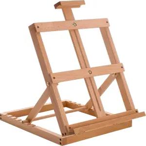 미국 미술 공급 베니스 헤비 듀티 H-프레임 테이블탑 이젤 - 아티스트 스튜디오 데스크톱 드로잉 테이블