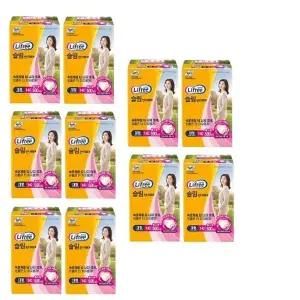 라이프리 슬림언더웨어 중형16x10 속옥처럼 티나지않게 착용감