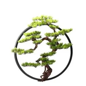 소나무 입체 조화 서재 분재 호텔 장식품 조경 카페 식당 실내