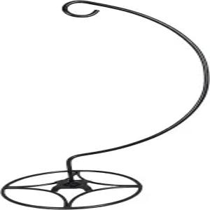 애쉬먼 셰퍼드 후크 스탠드 버드 케이지 야외 및 실내 꽃바구니 파티오 식물 피드 스테이션