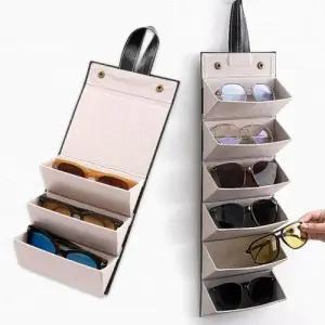 휴대용 선글라스 보관 케이스 3칸 안경 여러개 보관 안경집_24597598