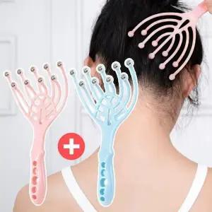 ( )홈케어 휴대용 마사지기 두피 얼굴 이마 다용도 간편 지압볼 1+1_24598206