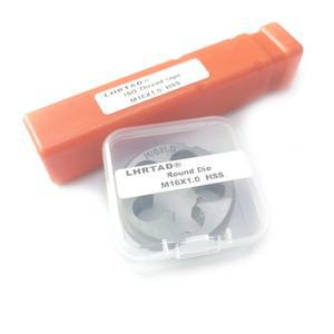 좌우 스레드 탭 및 원형 다이 세트 메트릭 ISO 기계 M3 M4 M5 M6 M7 HSS M8 M9 M10 M12 M16 2 개