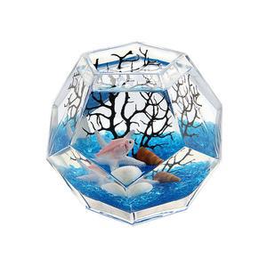 다면체 미니어항 다각형 독창적인 미니수조